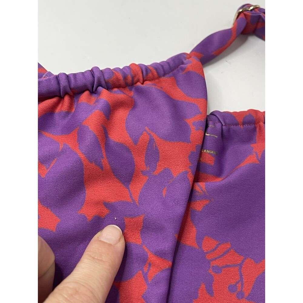 Skatie Purple and Red Abstract Print Bikini - Picture 8 of 9